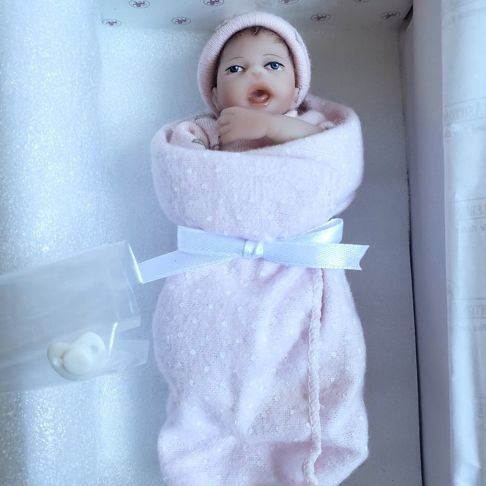 Ashton Drake Galleries Handful Of Joy Lifelike Collectible Baby Doll
